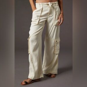 By Anthropologie Beach Cargo Pants - size (2)